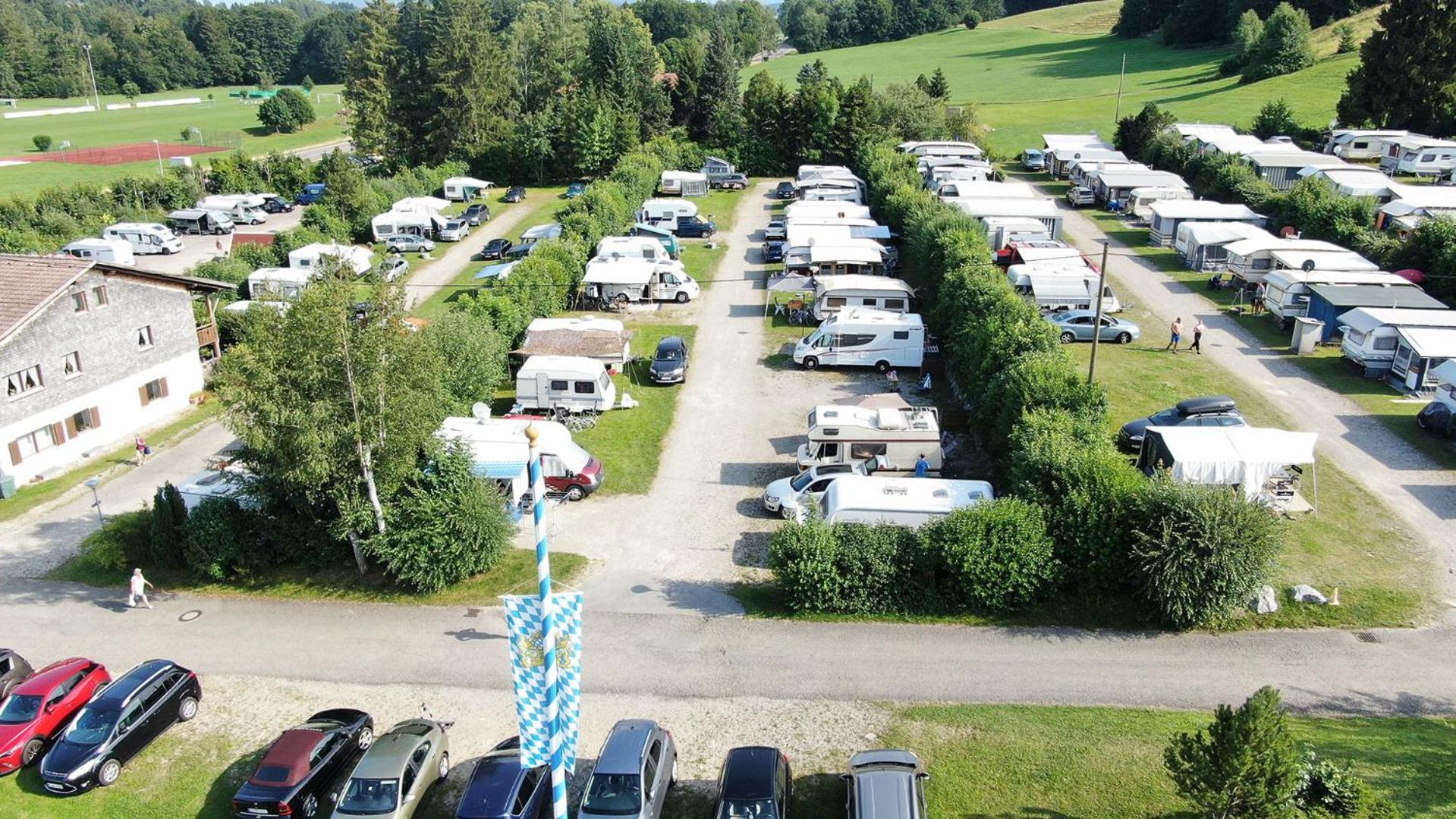 Terrassen-Camping Am Richterbichl Rottenbuch Exteriör bild